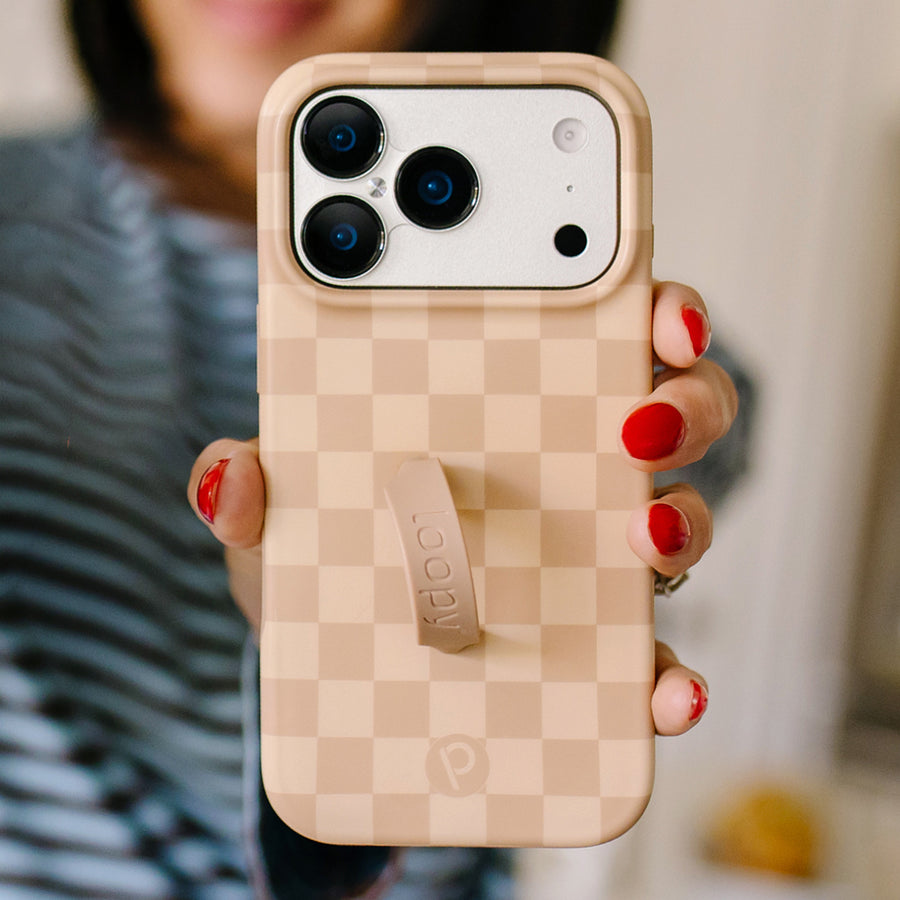 Caramel Checkered